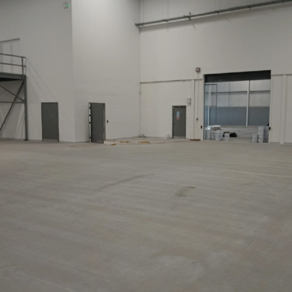 Pale warehouse flooring pre epoxy resin warehouse floor