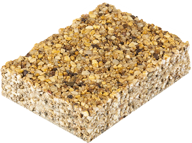 3d image showing the texture within a resin bound driveway