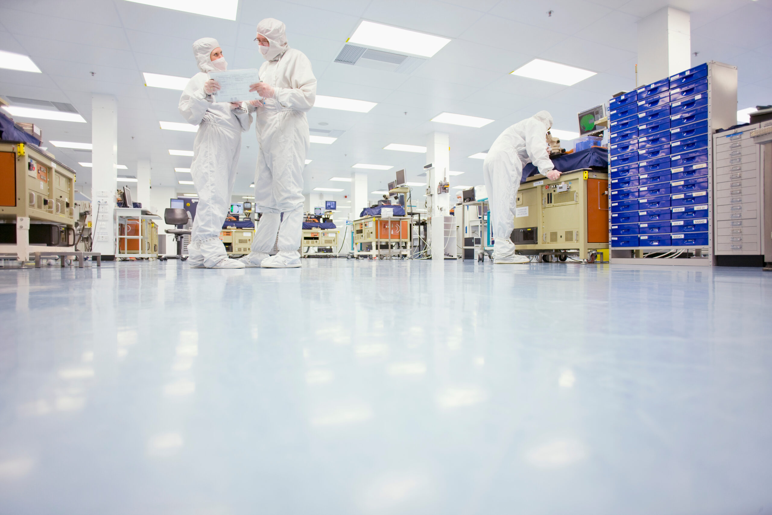scientists working in a laboratory